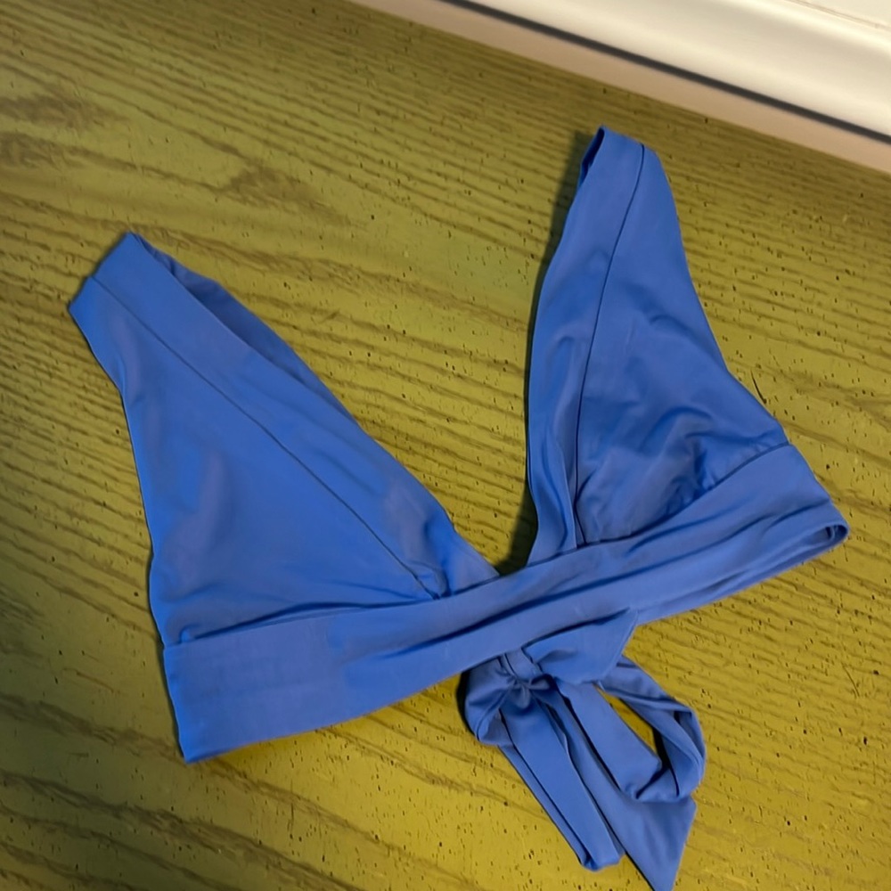 Seafolly plunge bathing suit top